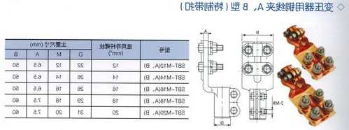 变压器线夹厂家，变压器设备线夹型号规格-图1