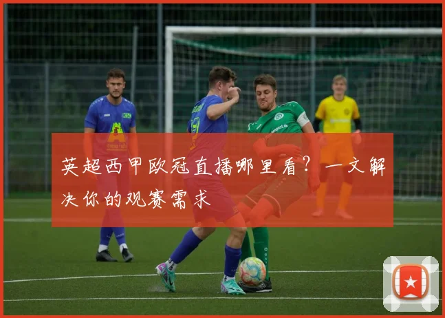 英超西甲欧冠直播哪里看？一文解决你的观赛需求