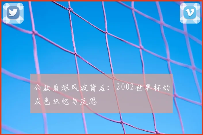 公款看球风波背后：2002世界杯的灰色记忆与反思